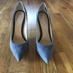 Neil Rodgers Grey Suede Pumps